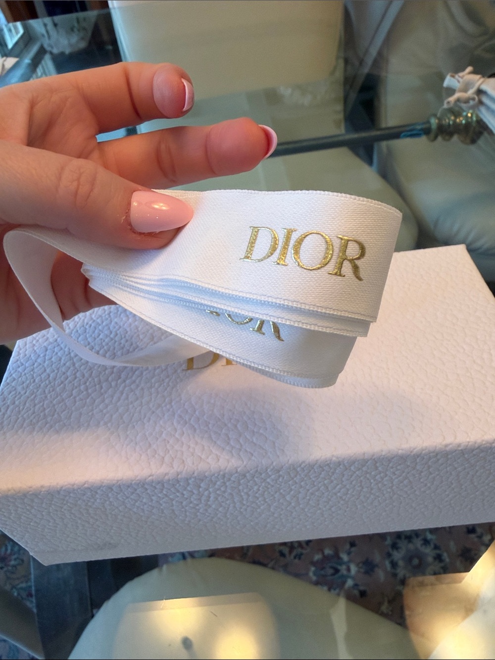 Dior Sunglasses Box & Ribbon - Picture 5 of 6